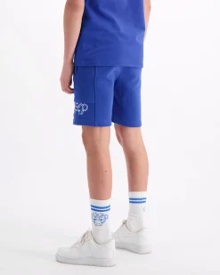 KIDS COMMANDER SWEATSHORTS | Blauw