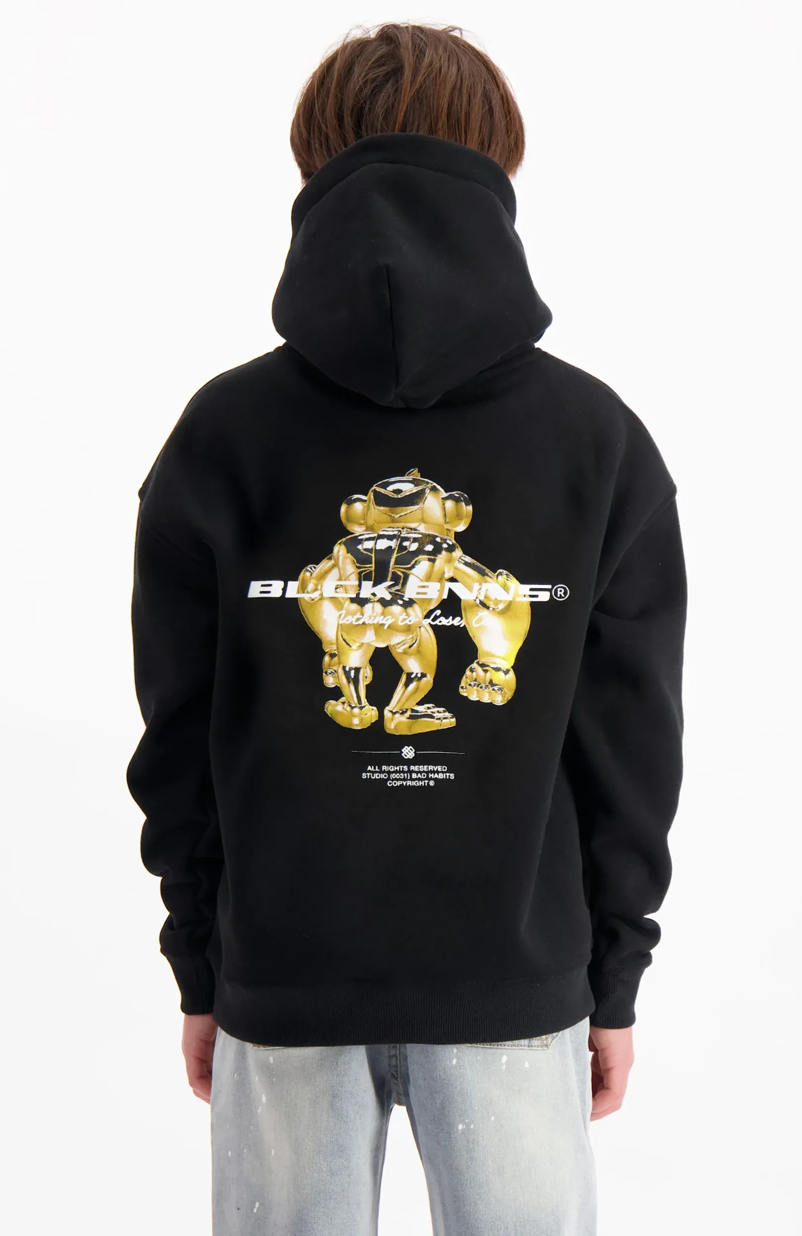 KIDS CONVOY KARAT HOODIE | Zwart