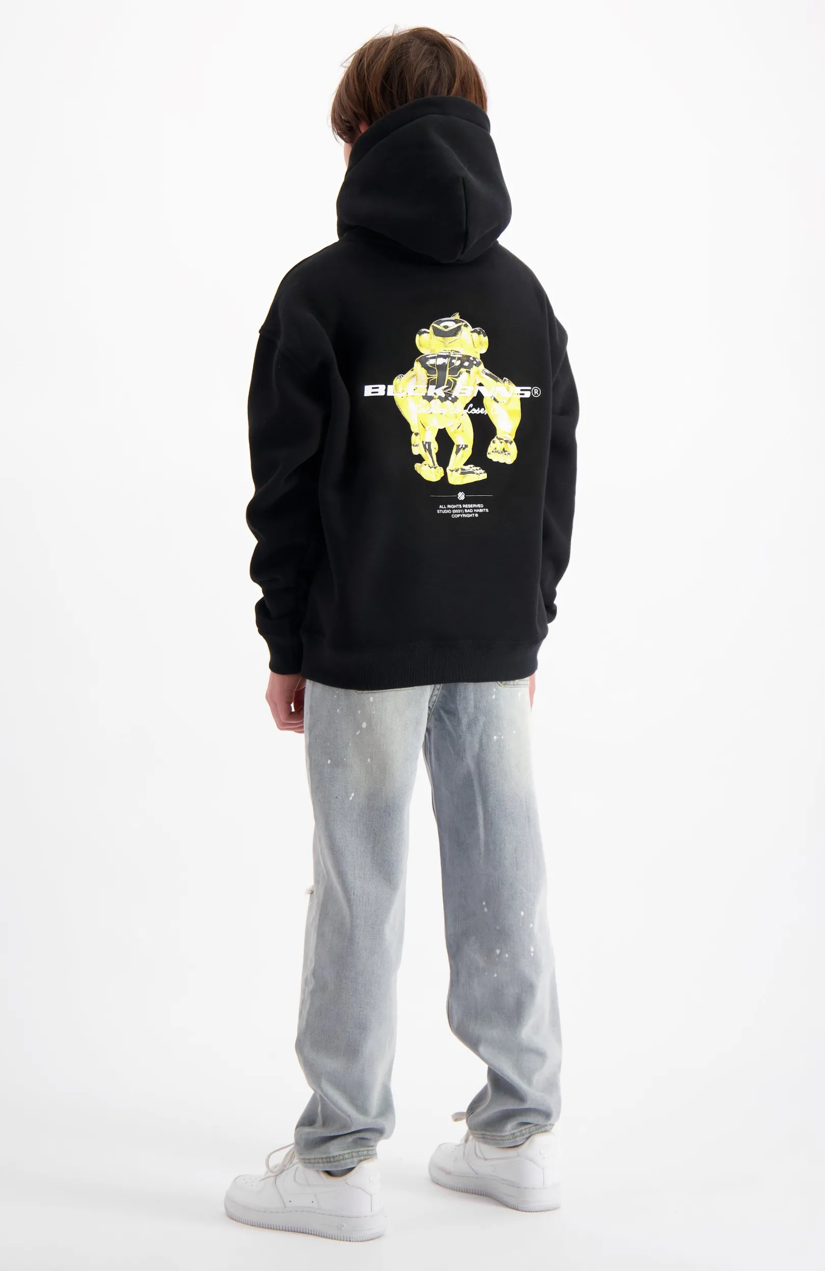 KIDS CONVOY KARAT HOODIE | Zwart
