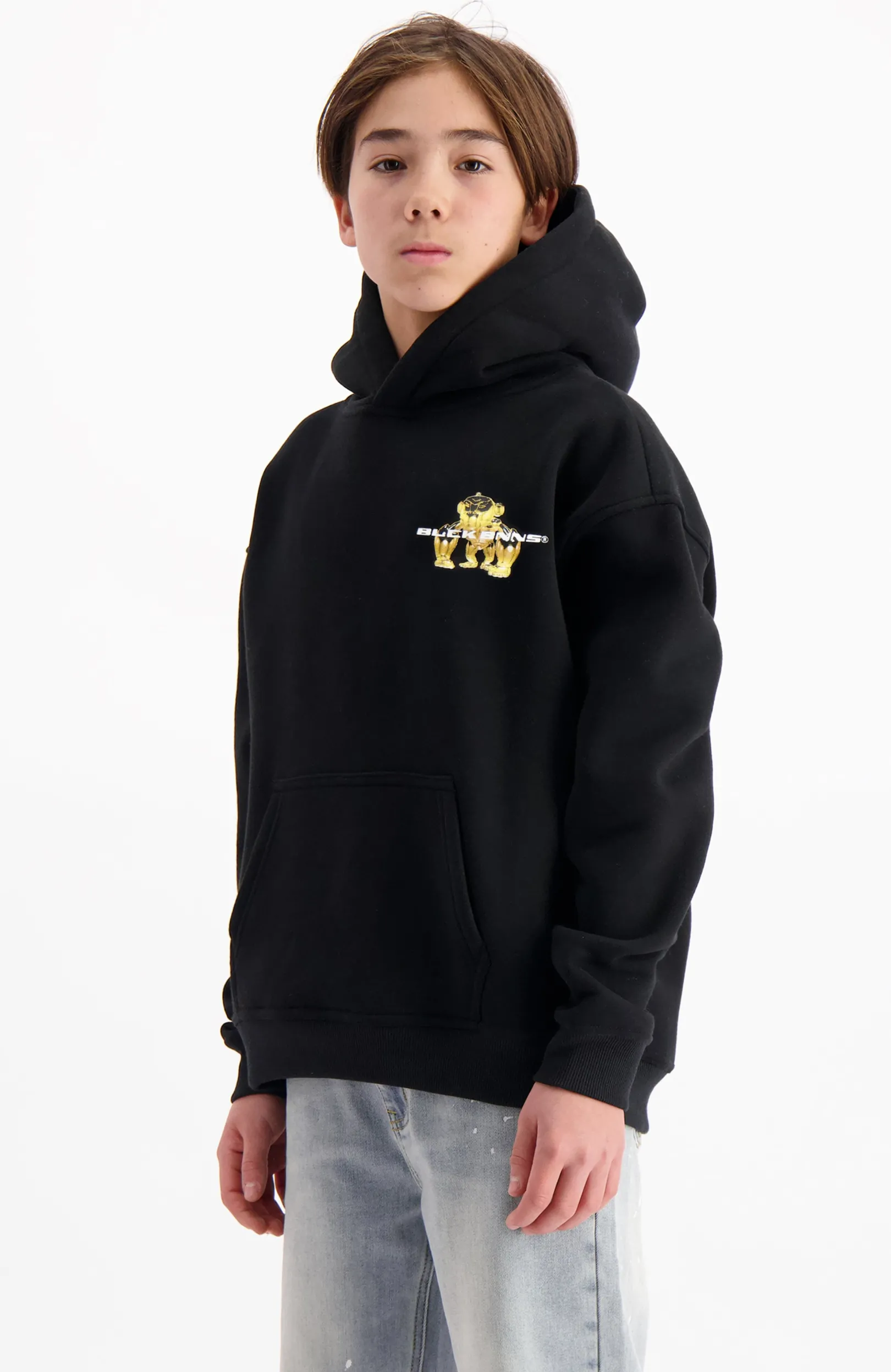 KIDS CONVOY KARAT HOODIE | Zwart