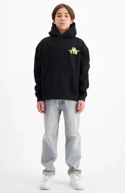KIDS CONVOY KARAT HOODIE | Zwart