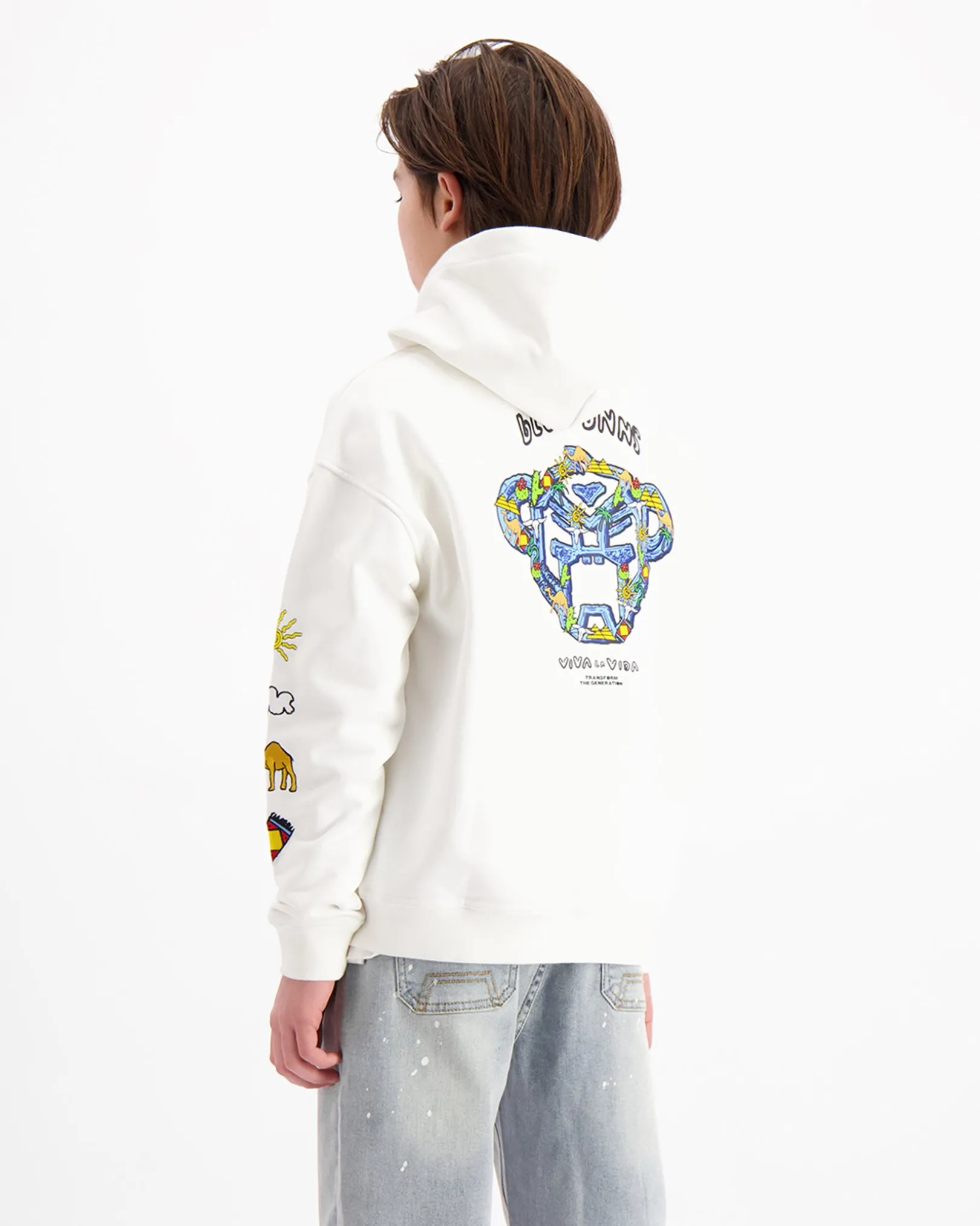 KIDS CRAYON HOODIE | Wit