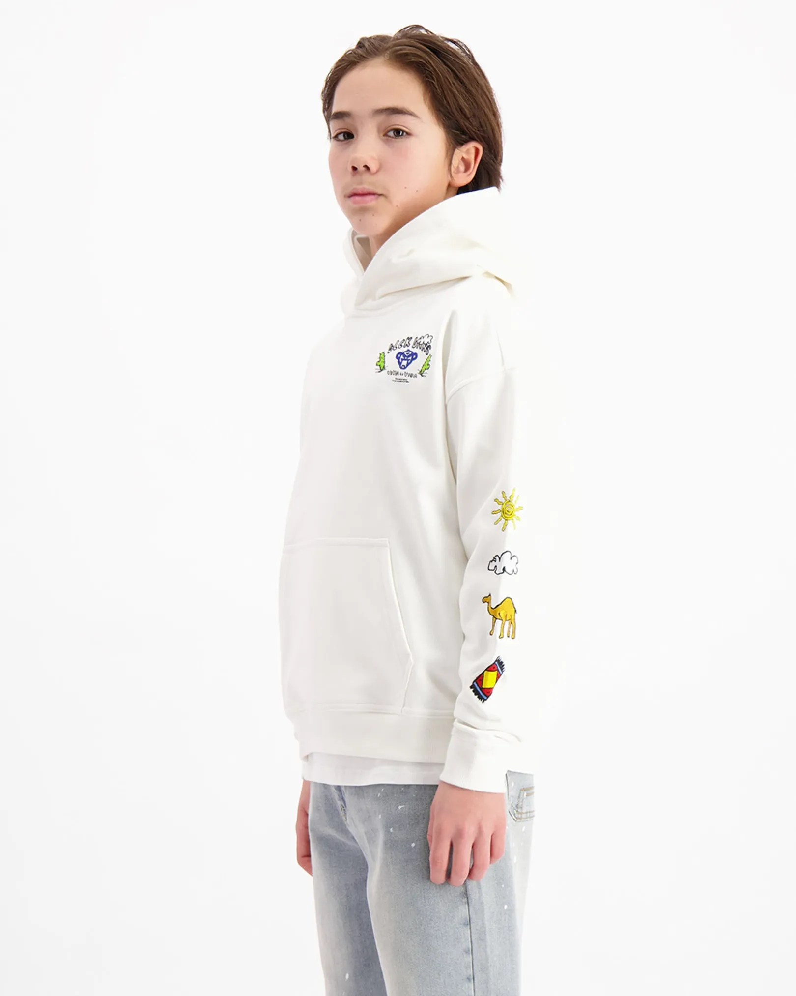 KIDS CRAYON HOODIE | Wit