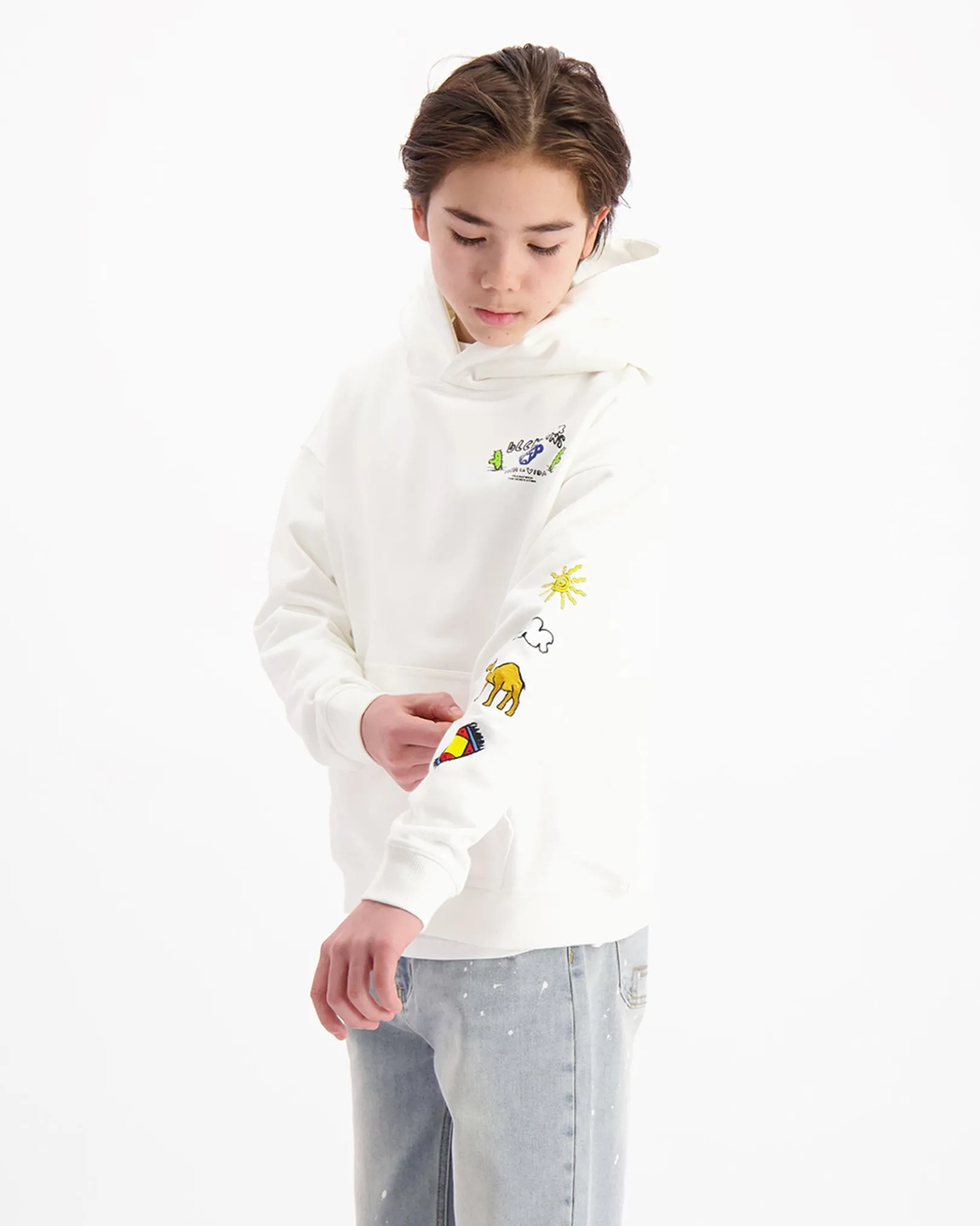 KIDS CRAYON HOODIE | Wit