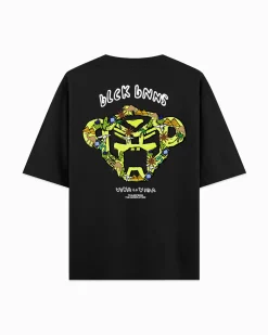 KIDS CRAYON T-SHIRT | Zwart