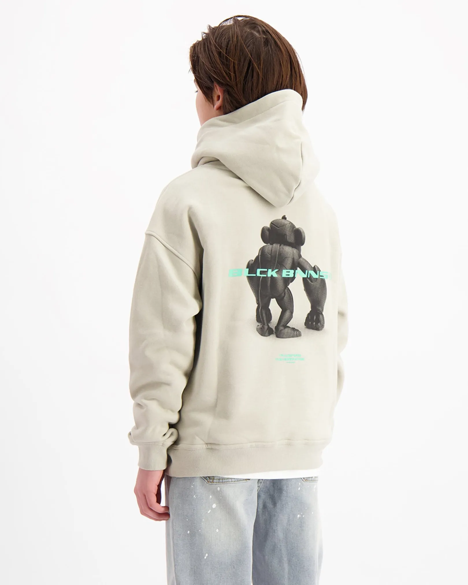 KIDS 3D CONVOY HOODY | Grijs