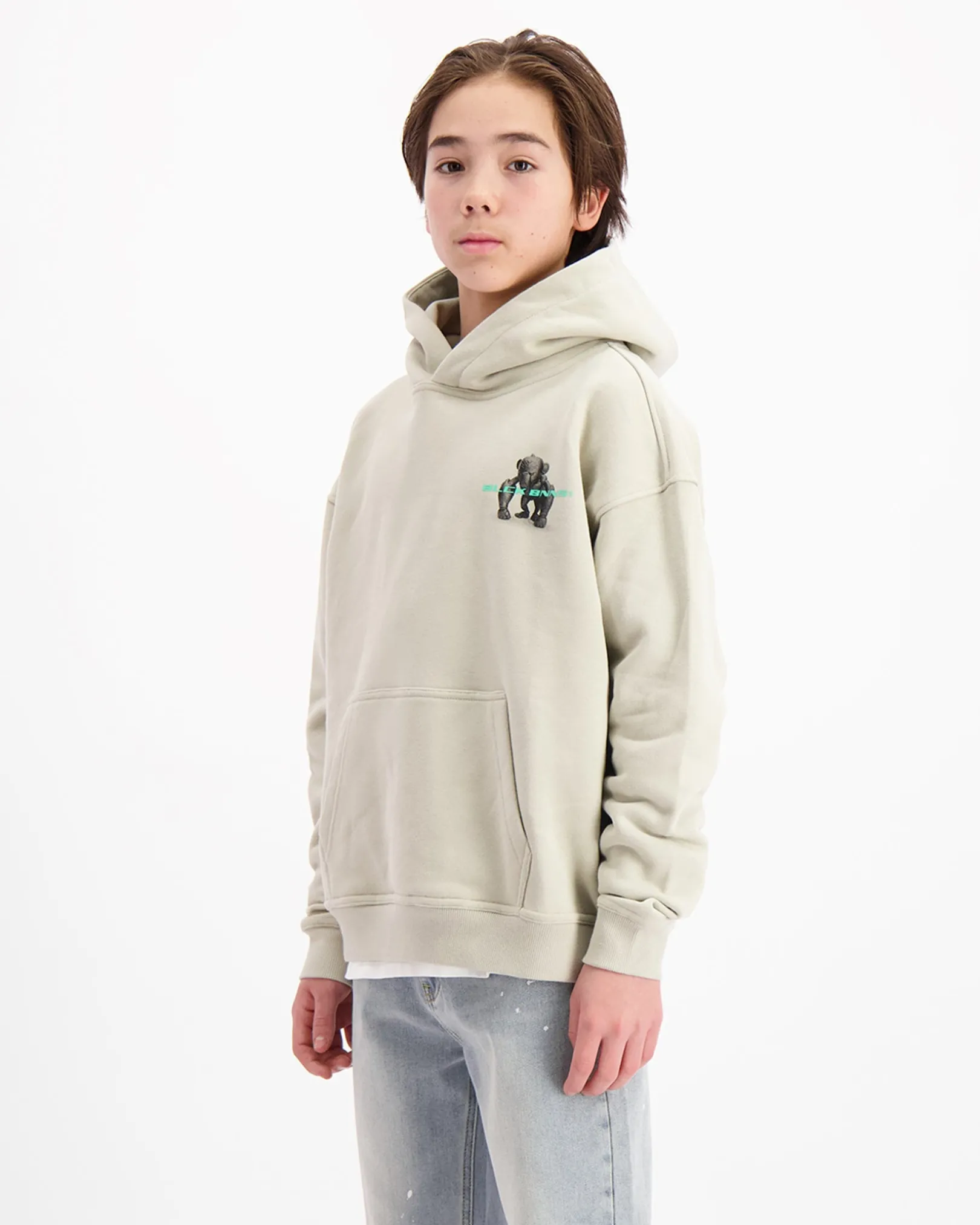 KIDS 3D CONVOY HOODY | Grijs