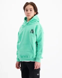 KIDS 3D CONVOY HOODY | Groen