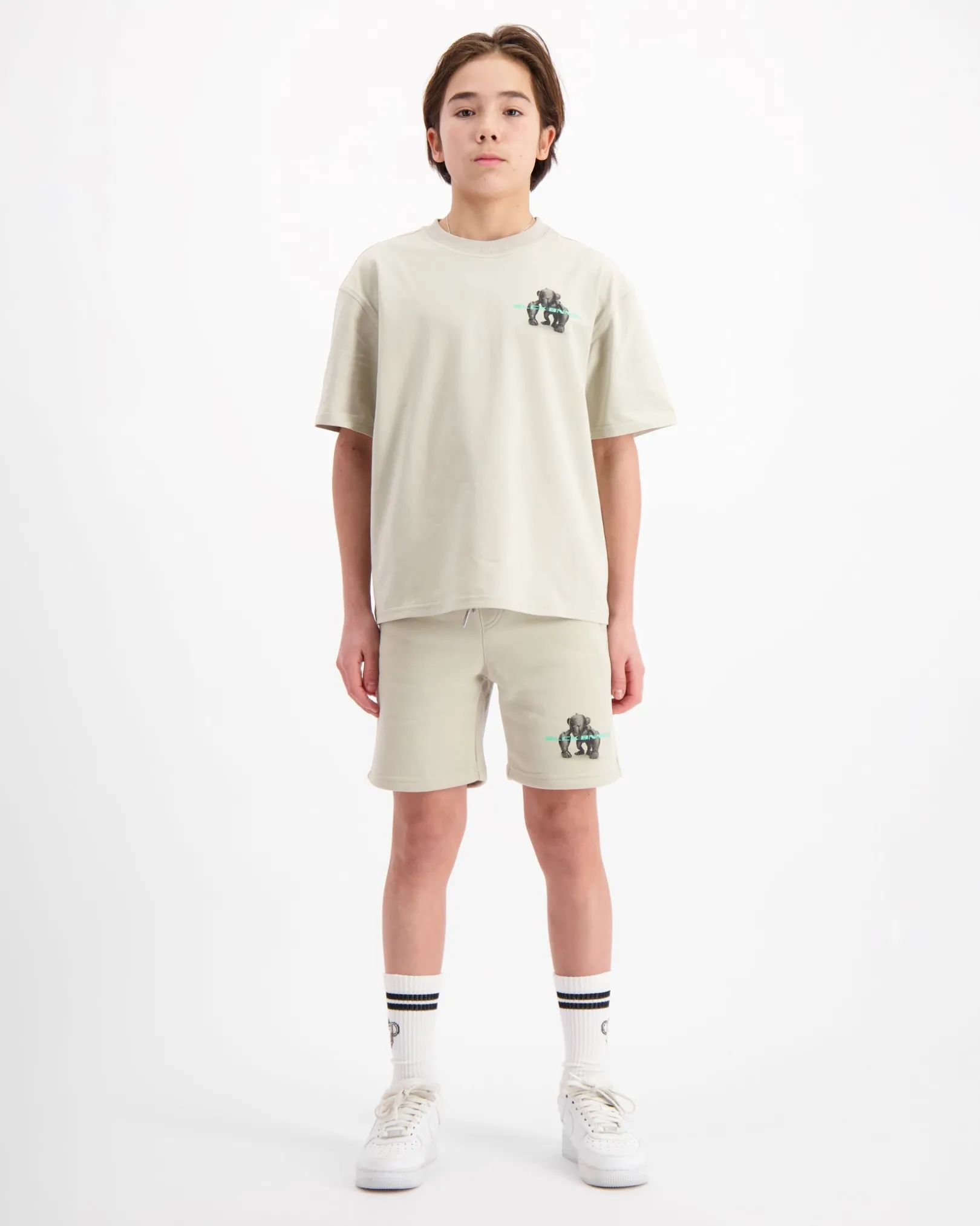 KIDS 3D CONVOY T-SHIRT | Grijs