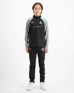 KIDS FOOTBALL TRACKSUIT | Zwart