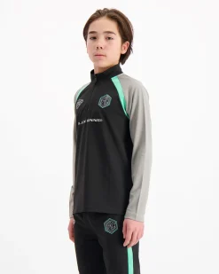 KIDS FOOTBALL TRACKTOP | Zwart