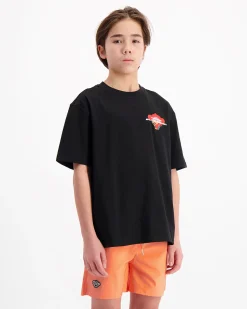 KIDS PASSAGE T-SHIRT | Zwart