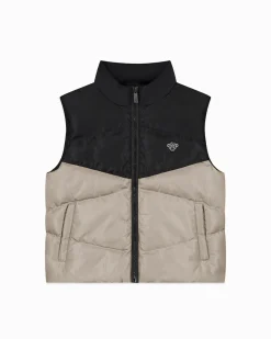 KIDS PEEK BODYWARMER | Grijs/Zwart