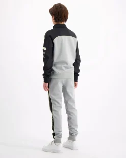 KIDS RACE TRACKSUIT | Grijs