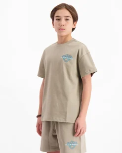 KIDS SKETCH TWINSET | Taupe