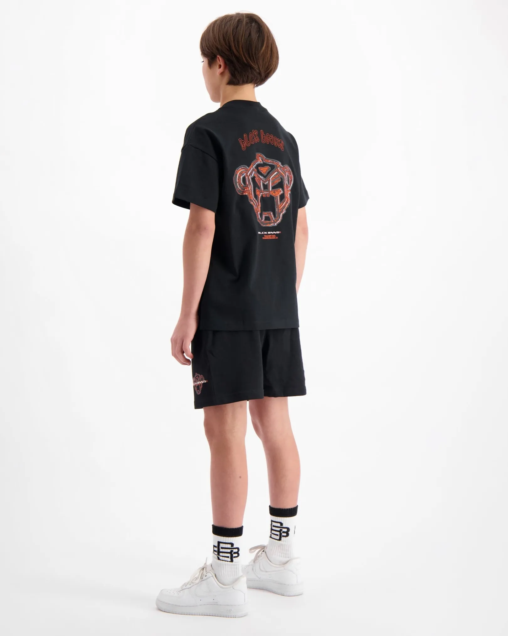 KIDS SKETCH TWINSET | Zwart