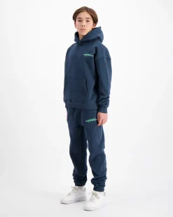 KIDS SPRAYED SWEATSUIT | Navy