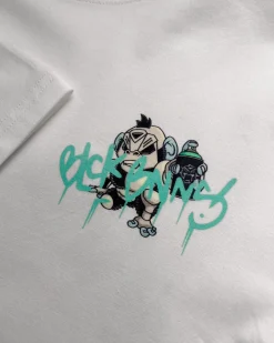 KIDS SPRAYED T-SHIRT | Wit