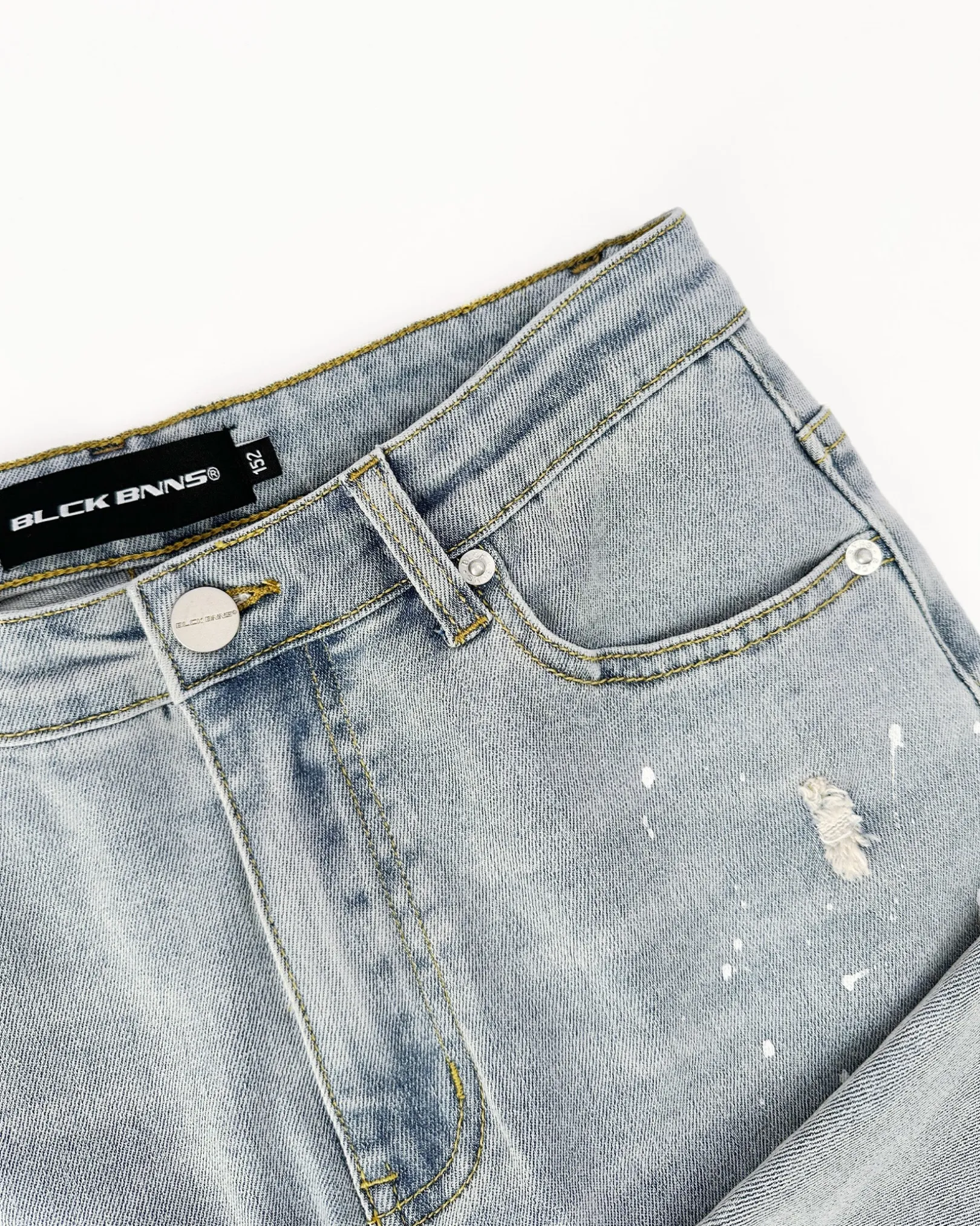 KIDS STRAIGHT FIT PAINTER DENIM | Lichtblauw
