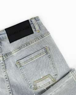 KIDS STRAIGHT FIT PAINTER DENIM | Lichtblauw