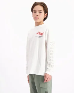 KIDS TTD LONGSLEEVE T-SHIRT | Wit
