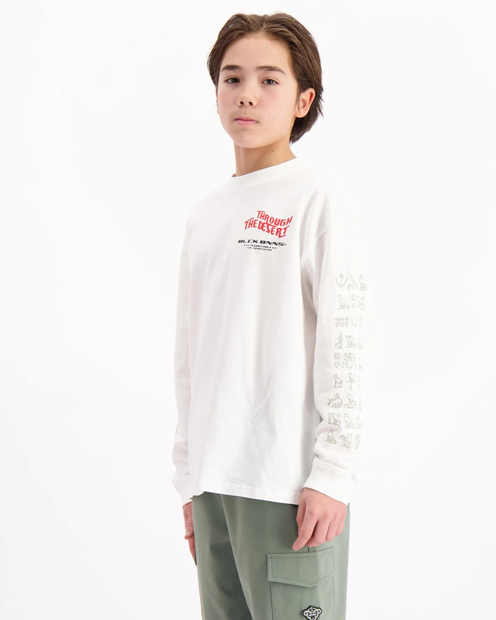 KIDS TTD LONGSLEEVE T-SHIRT | Wit