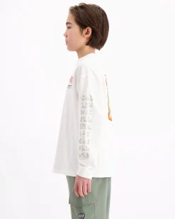 KIDS TTD LONGSLEEVE T-SHIRT | Wit