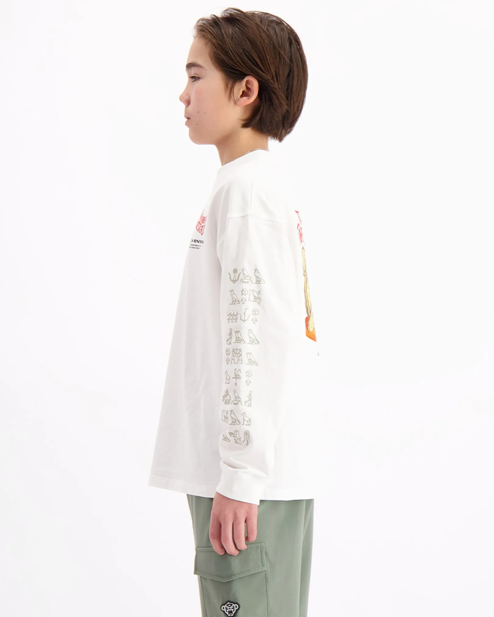 KIDS TTD LONGSLEEVE T-SHIRT | Wit