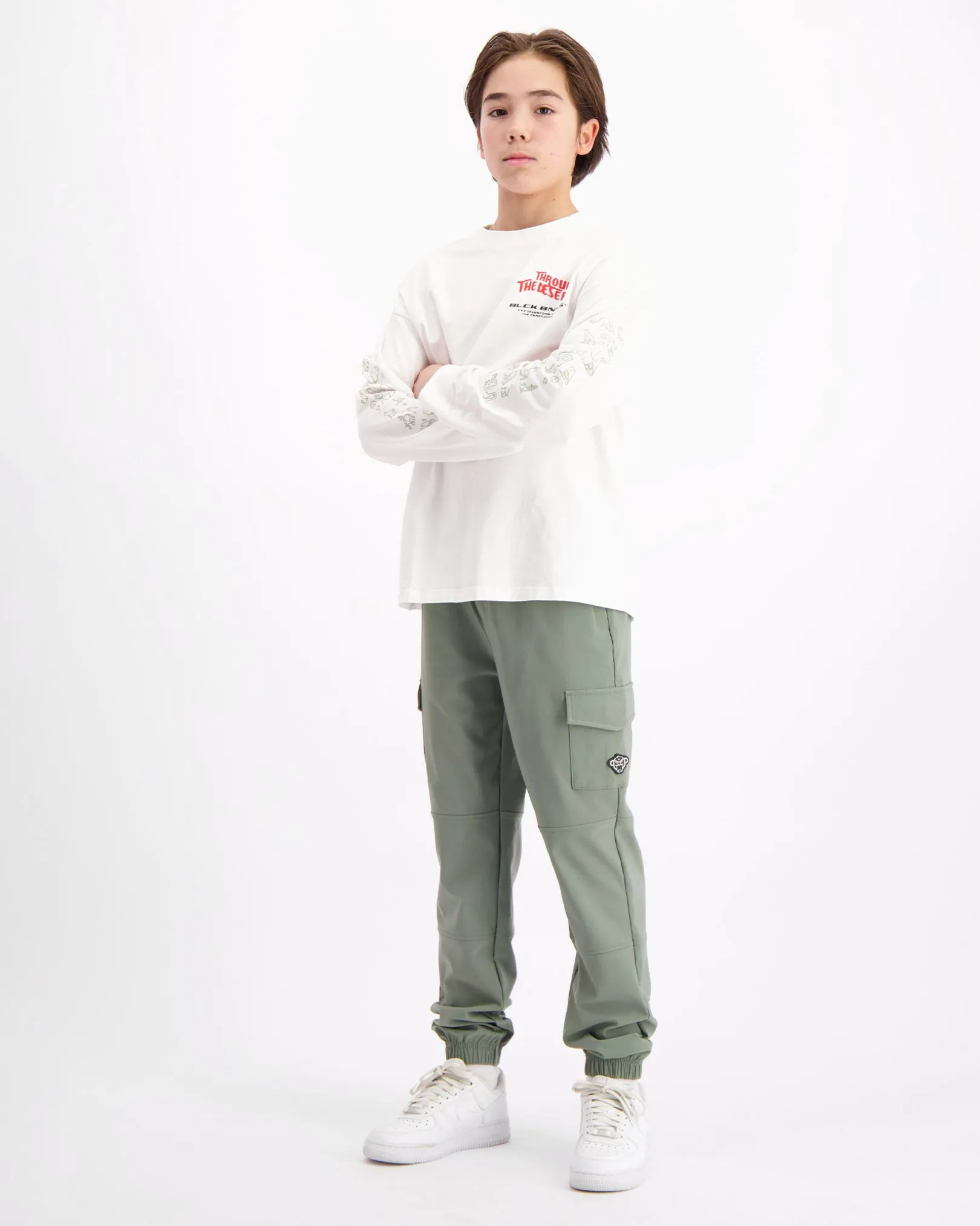 KIDS TTD LONGSLEEVE T-SHIRT | Wit