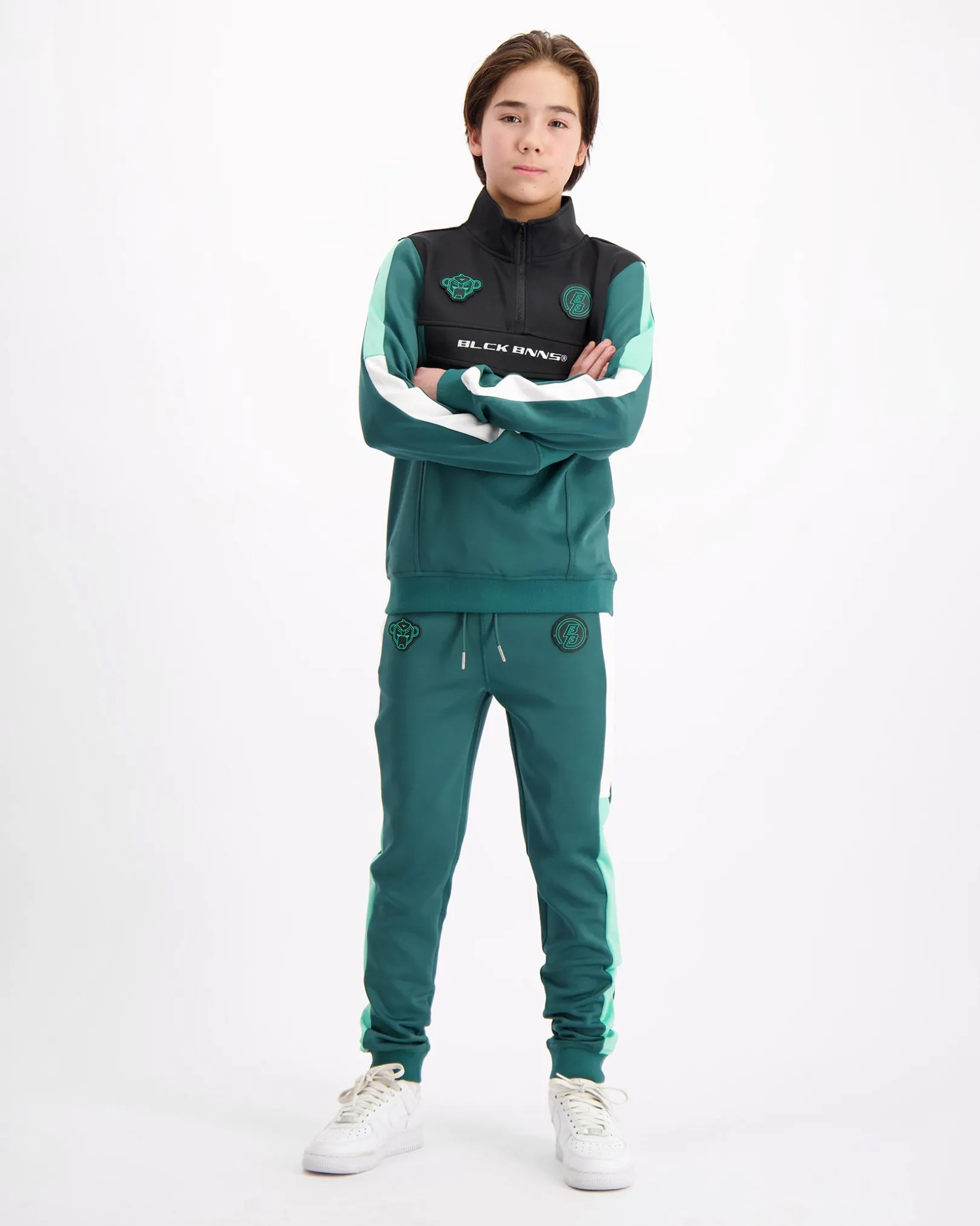 KIDS VICTORY TRACKSUIT | Groen