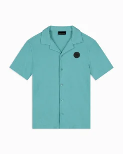 KIDS WAFFLE SHIRT | Groen