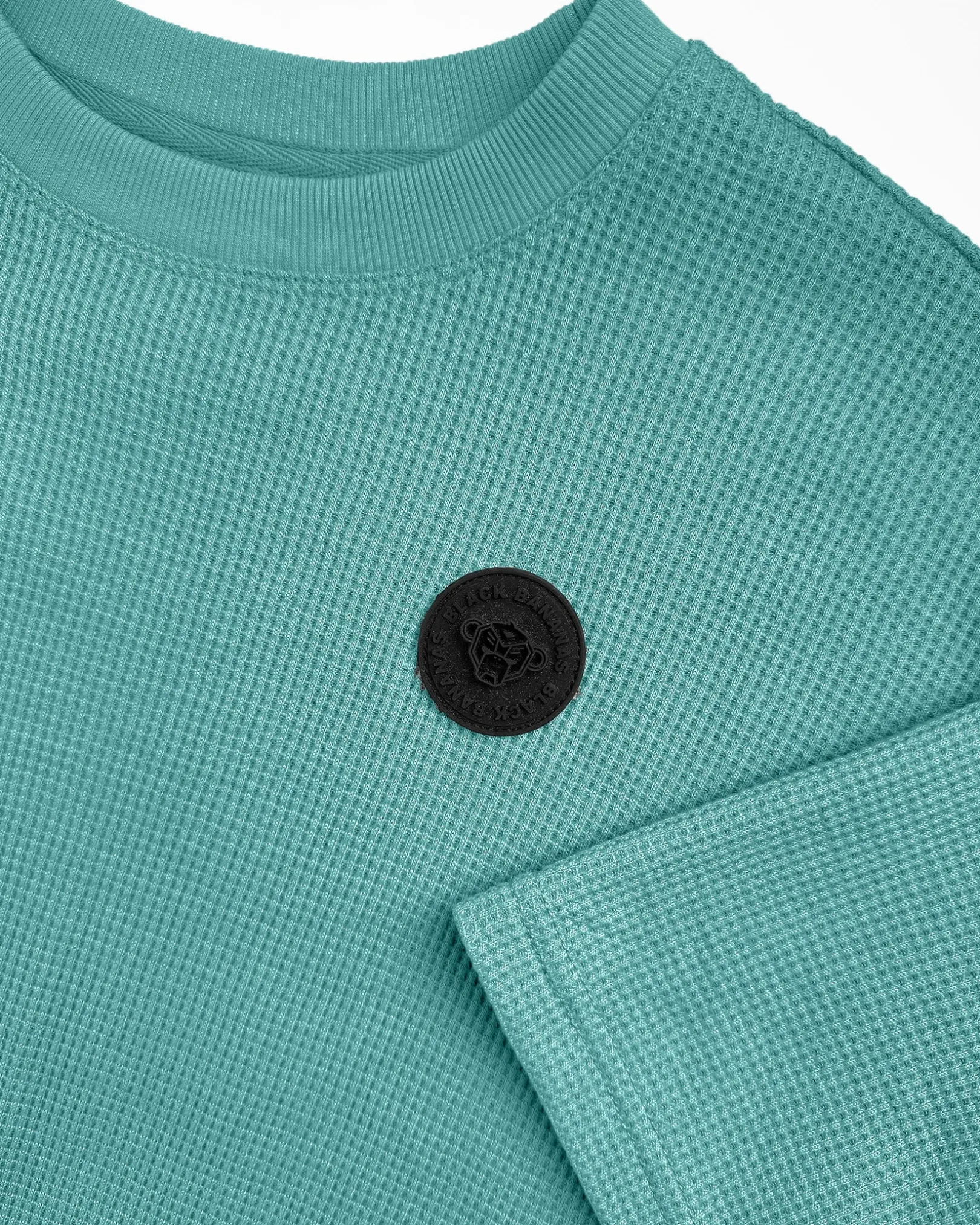 KIDS WAFFLE T-SHIRT | Groen