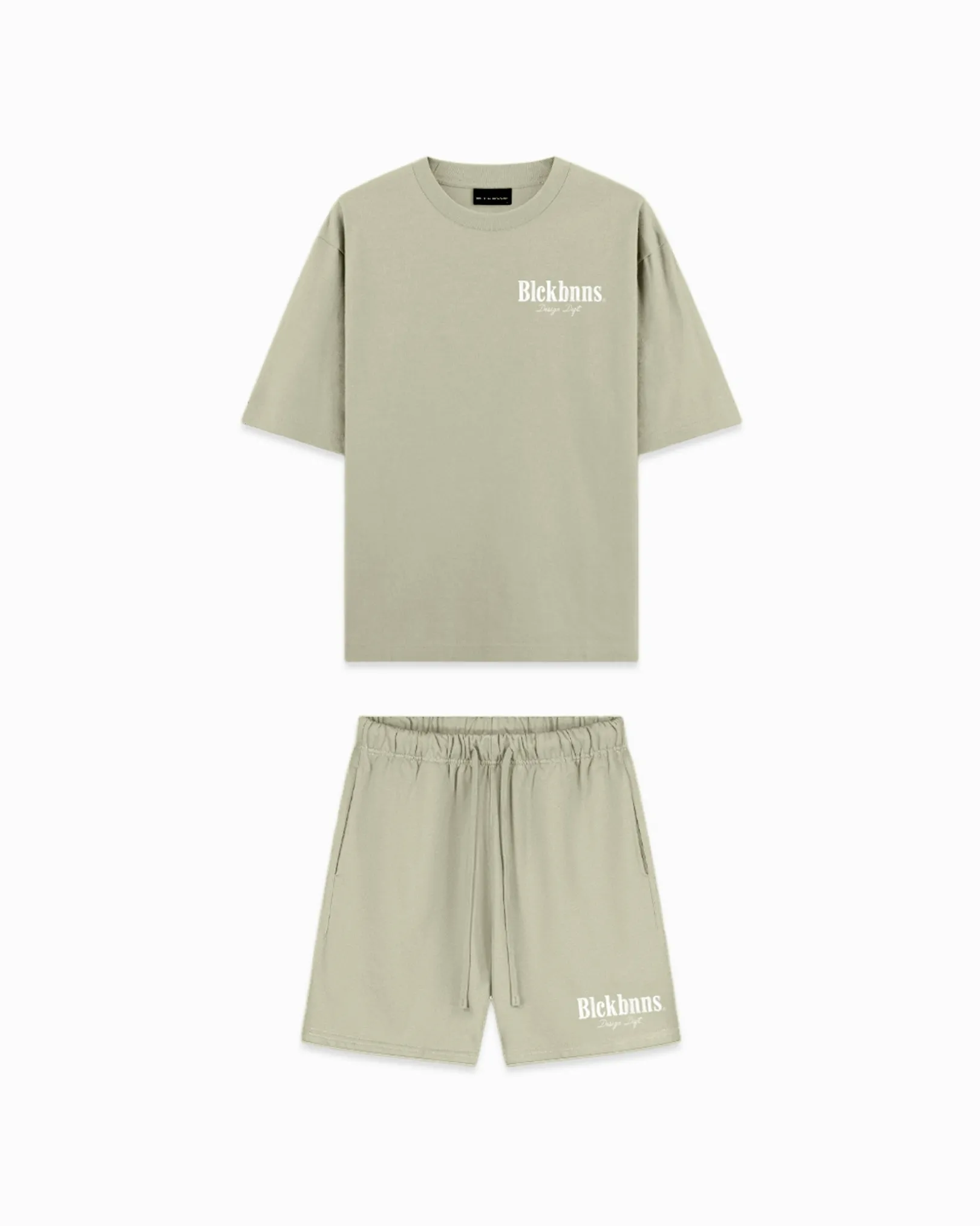 KINDERBORSTEL TWINSET | Groen