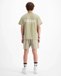 KINDERBORSTEL TWINSET | Groen