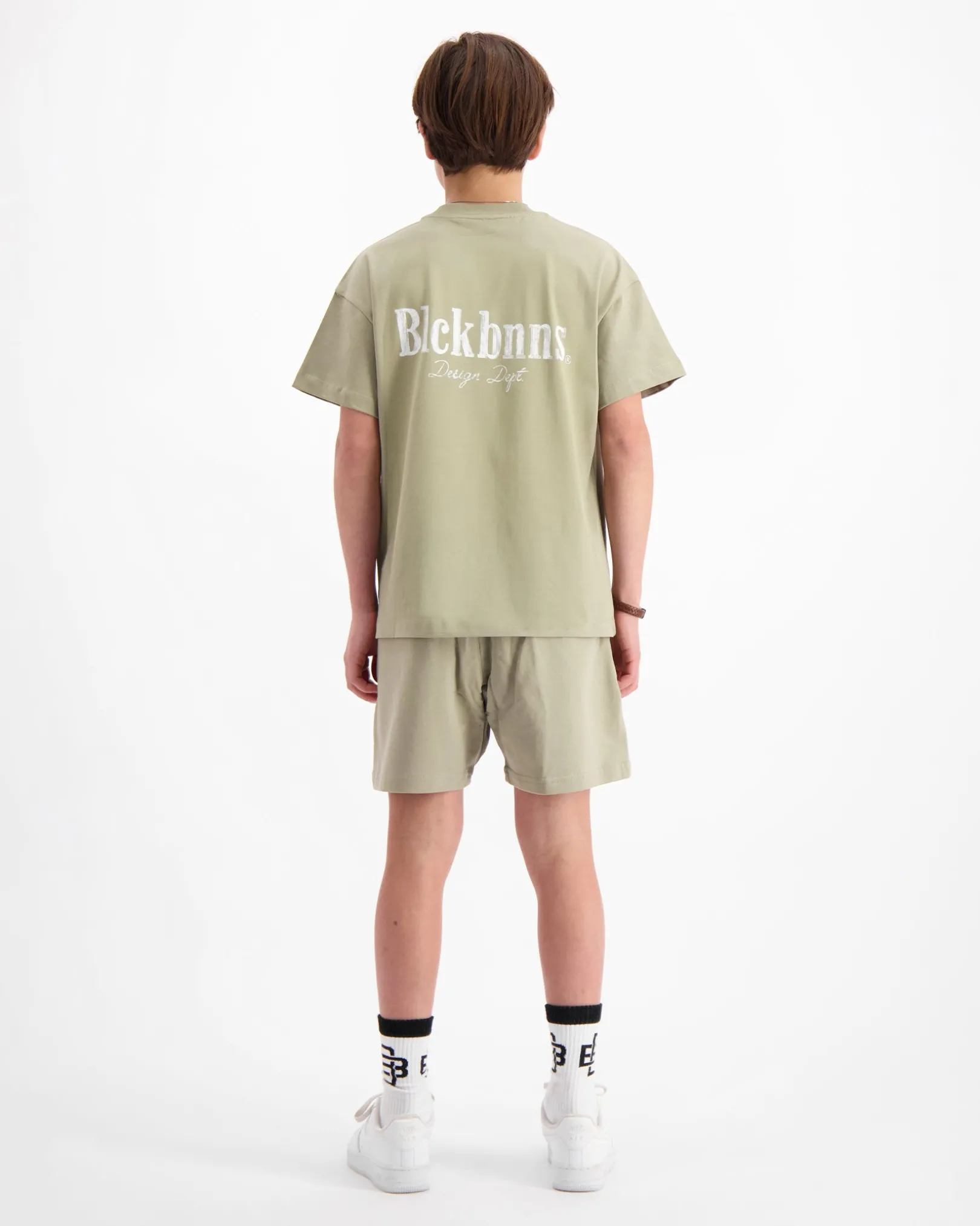 KINDERBORSTEL TWINSET | Groen