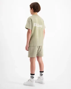 KINDERBORSTEL TWINSET | Groen