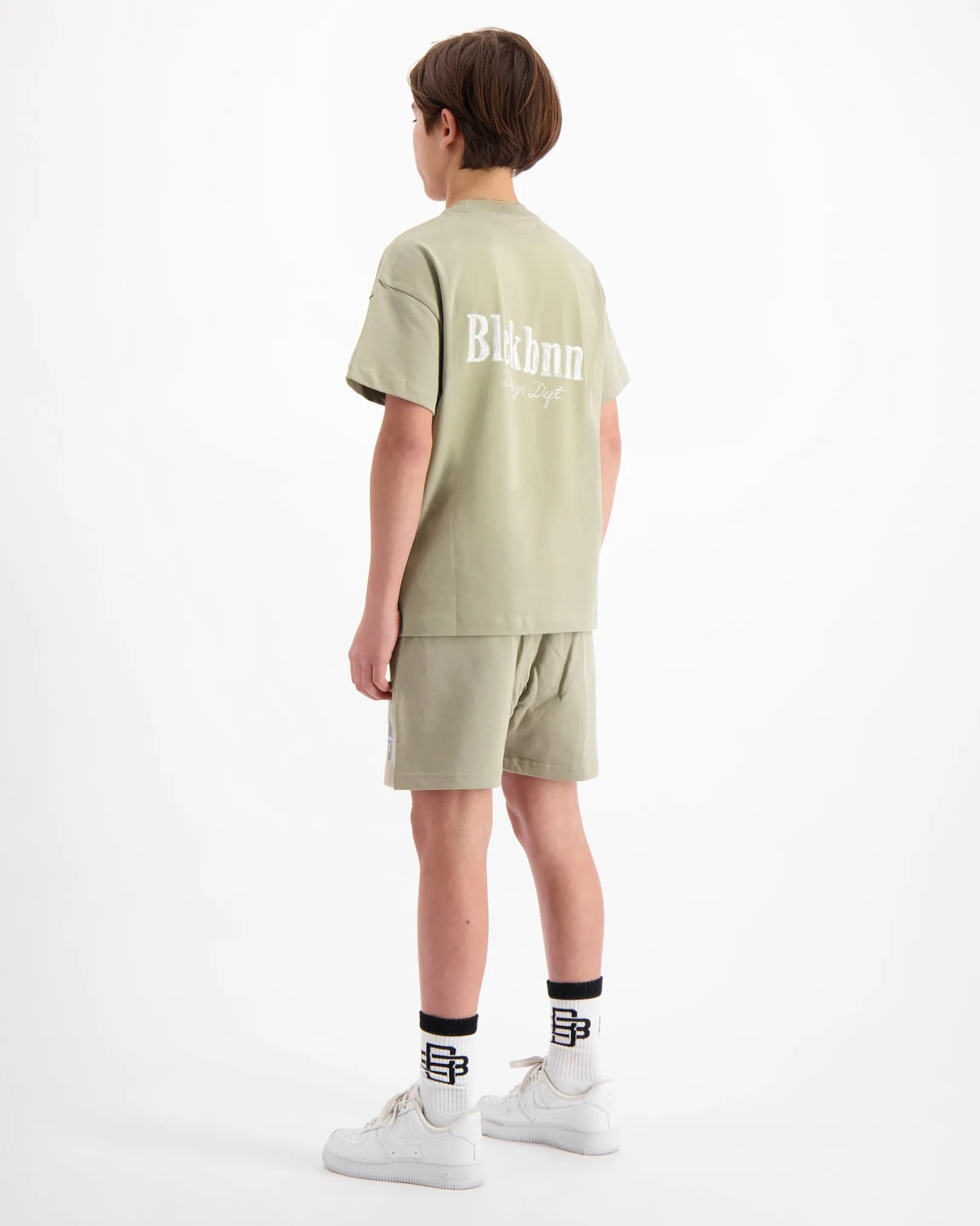 KINDERBORSTEL TWINSET | Groen