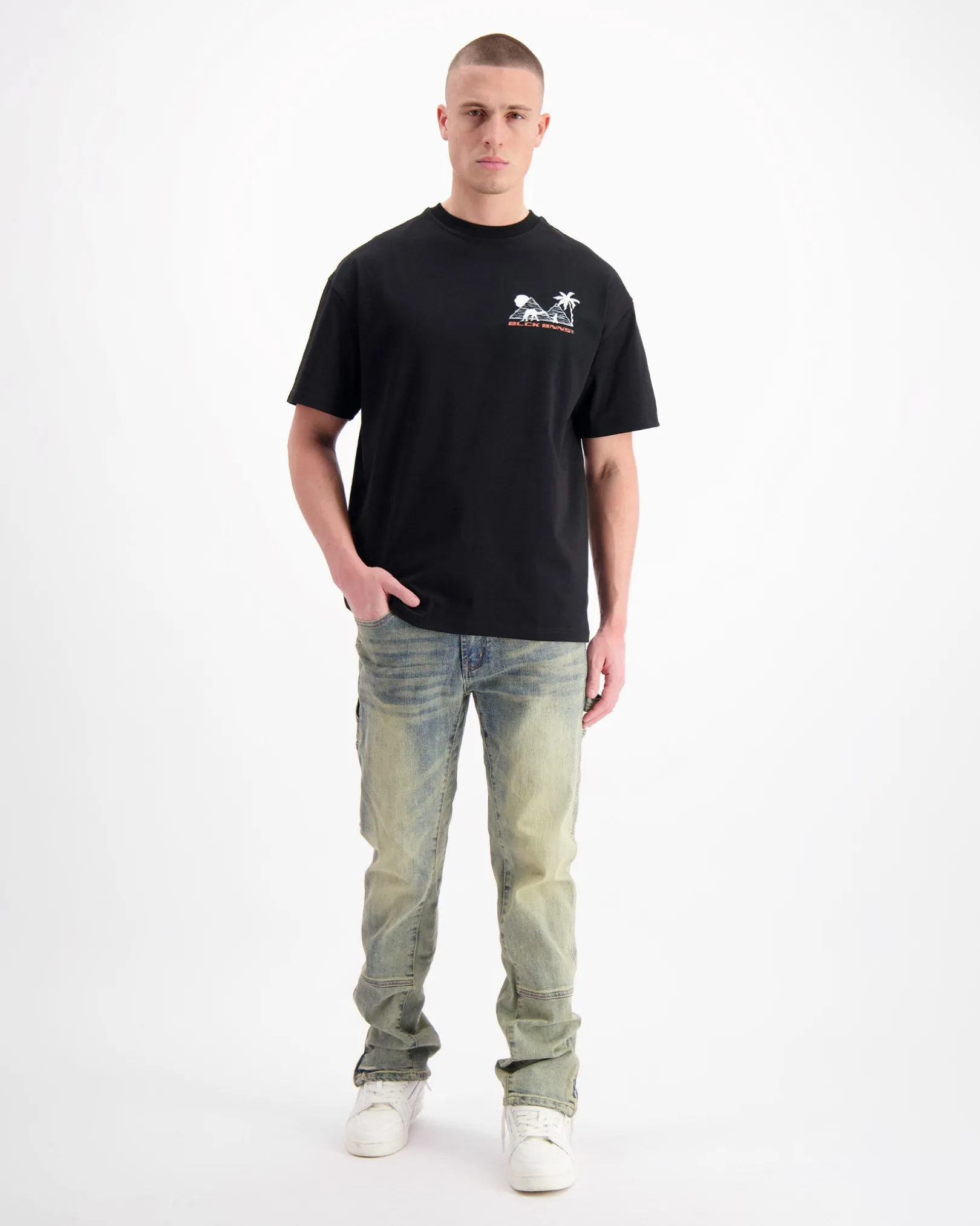 MIRAGE T-SHIRT | Zwart