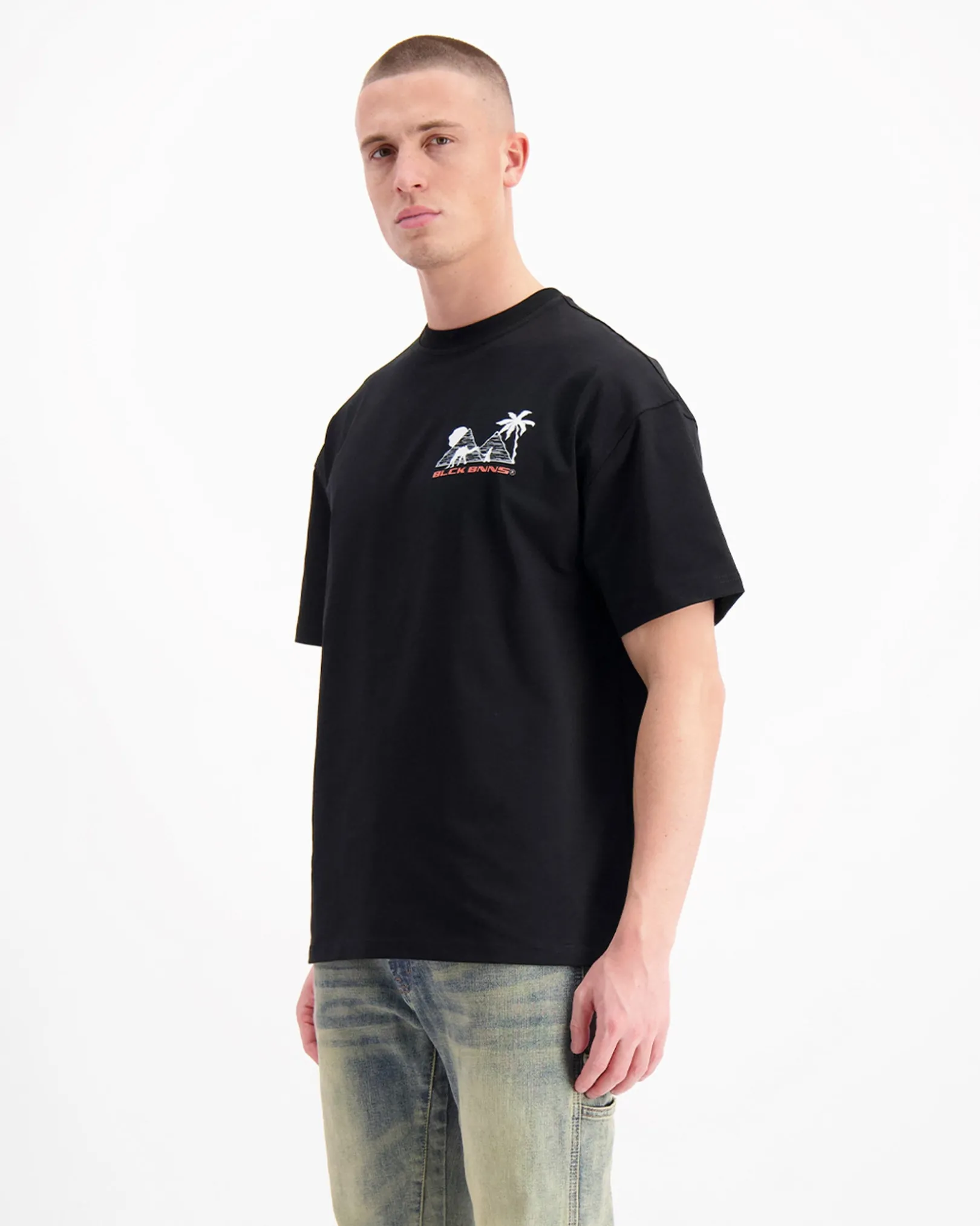 MIRAGE T-SHIRT | Zwart
