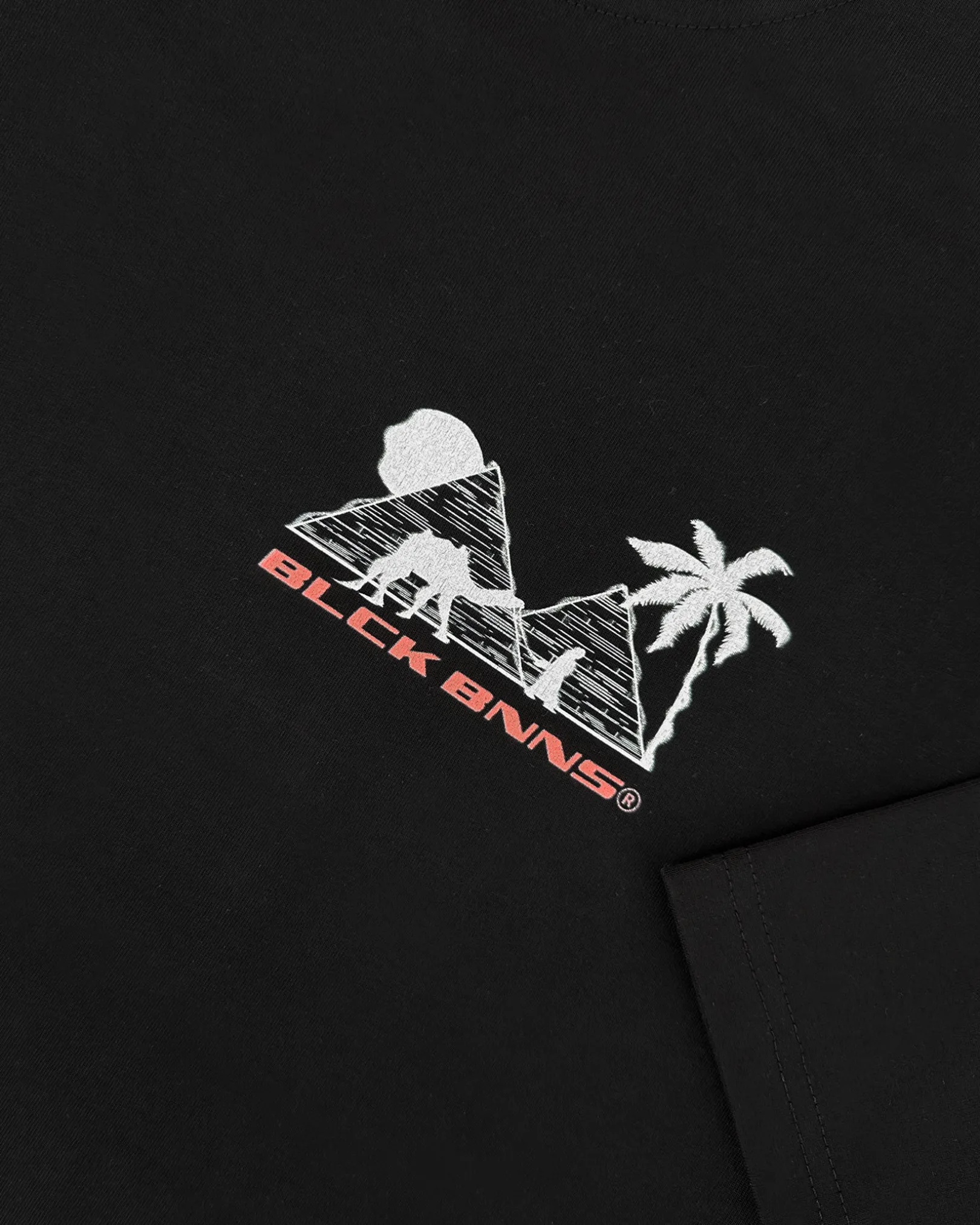 MIRAGE T-SHIRT | Zwart