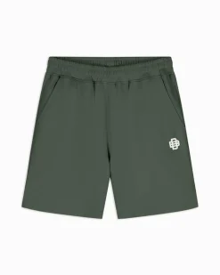MONO RELAX SWEATSHORTS | Groen