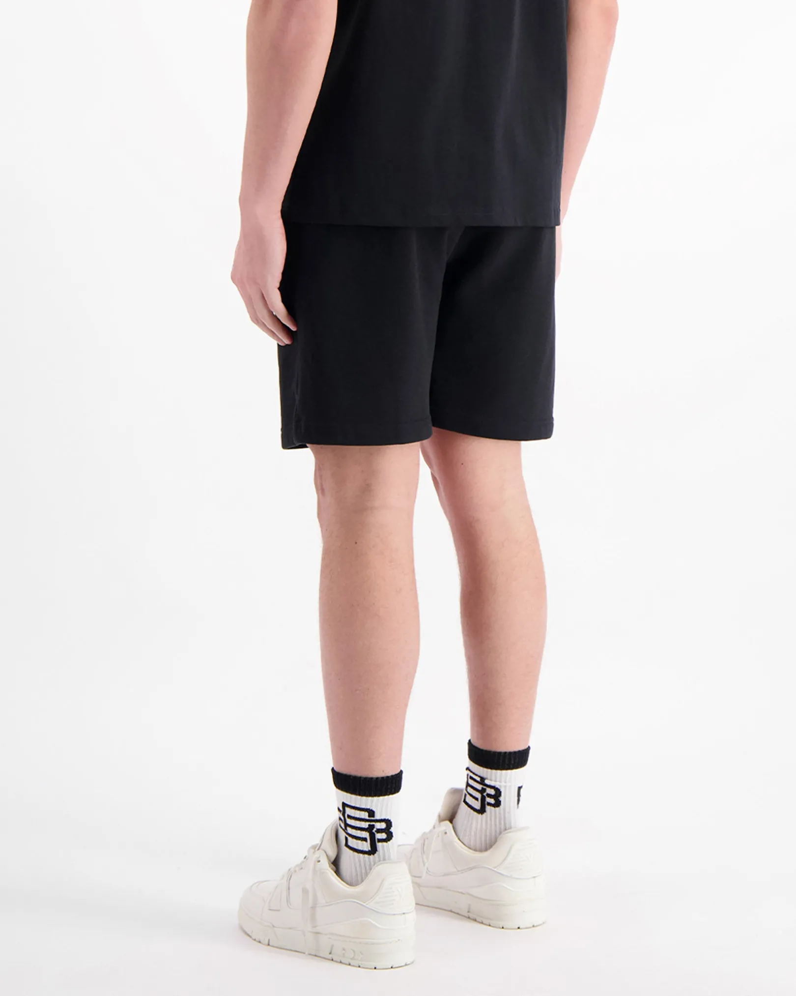 MONO RELAX SWEATSHORTS | Zwart