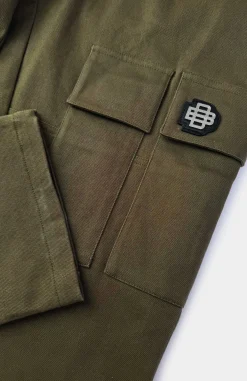 MONOGRAM CARGO broek | Mosgroen