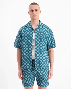 MONOGRAM SHIRT | Groen