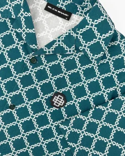 MONOGRAM SHIRT | Groen