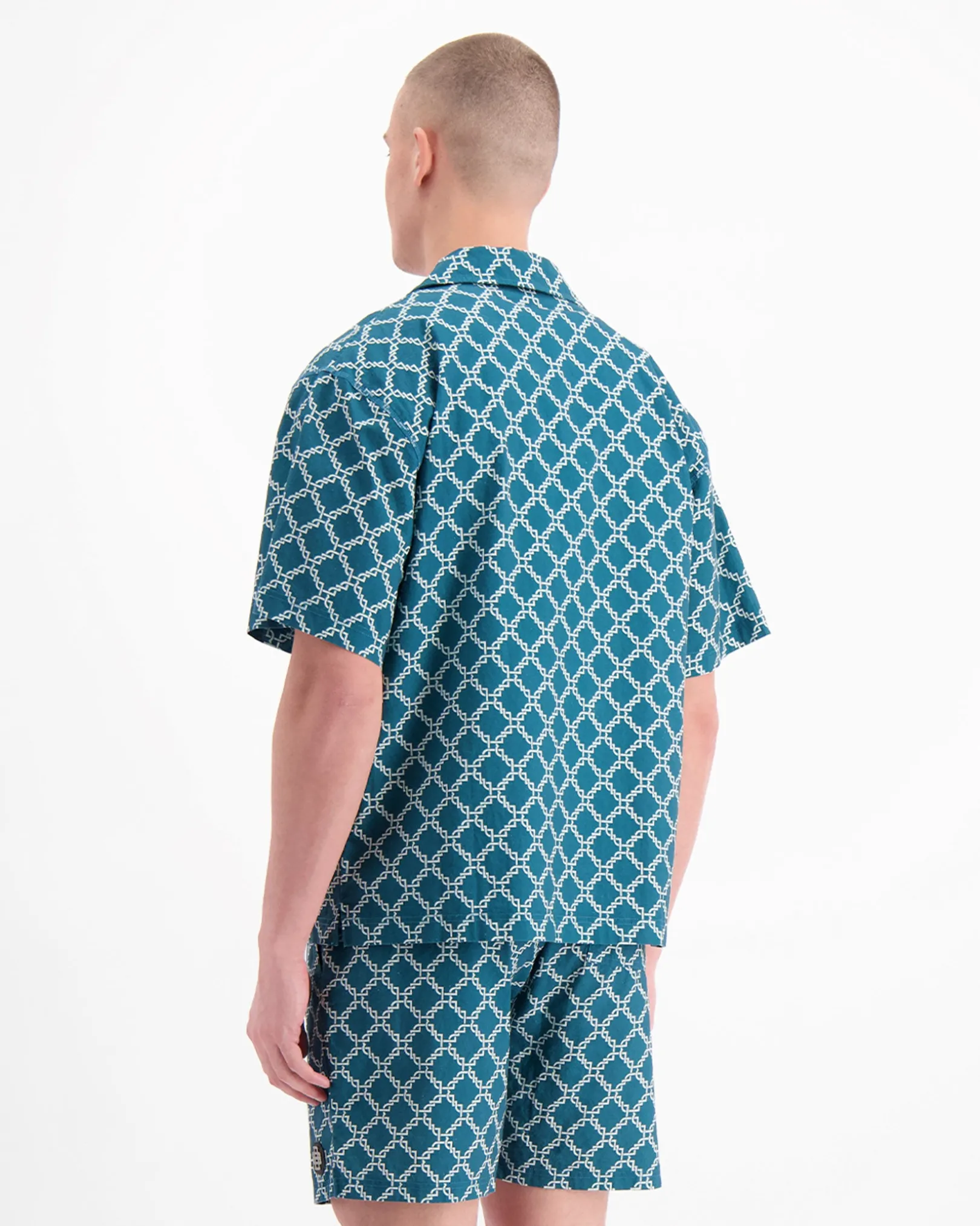 MONOGRAM SHIRT | Groen