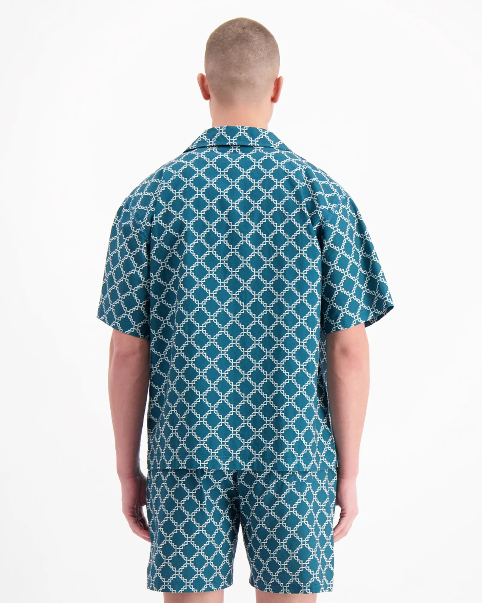 MONOGRAM SHIRT | Groen