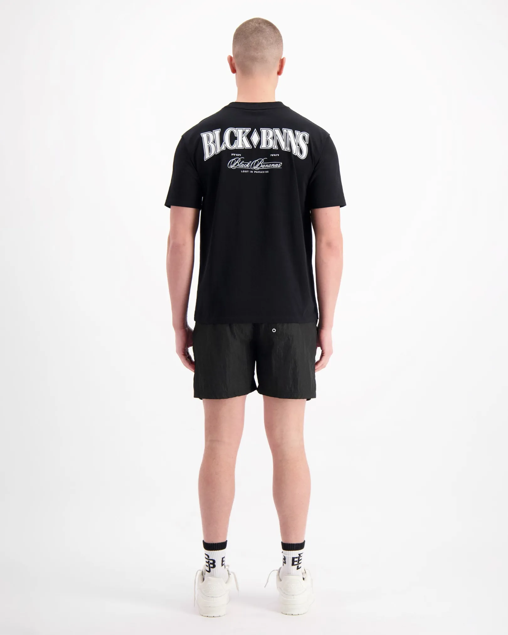 MONOGRAM SWIMSHORTS | Zwart