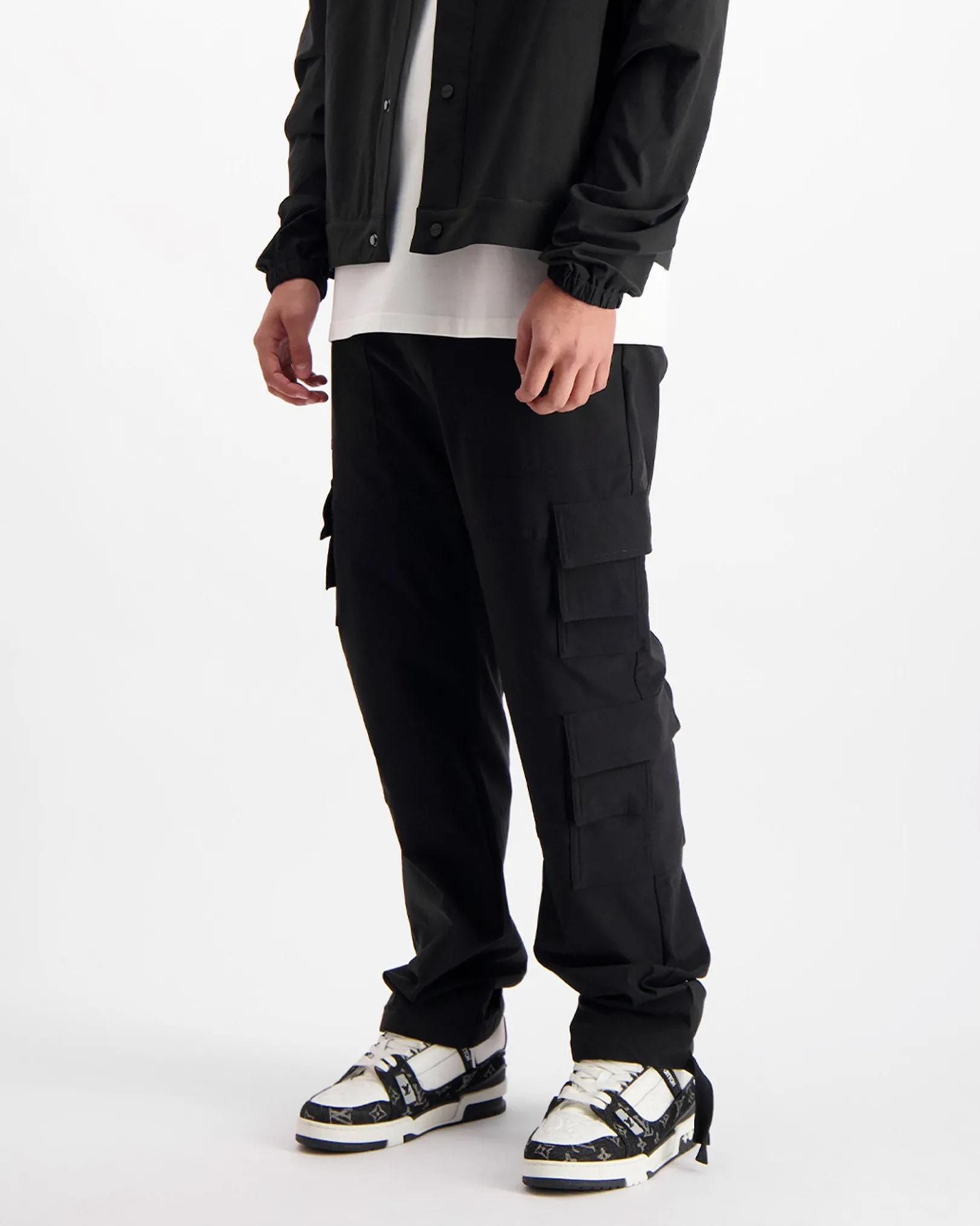 MONOGRAM TECH CARGO broek | Zwart