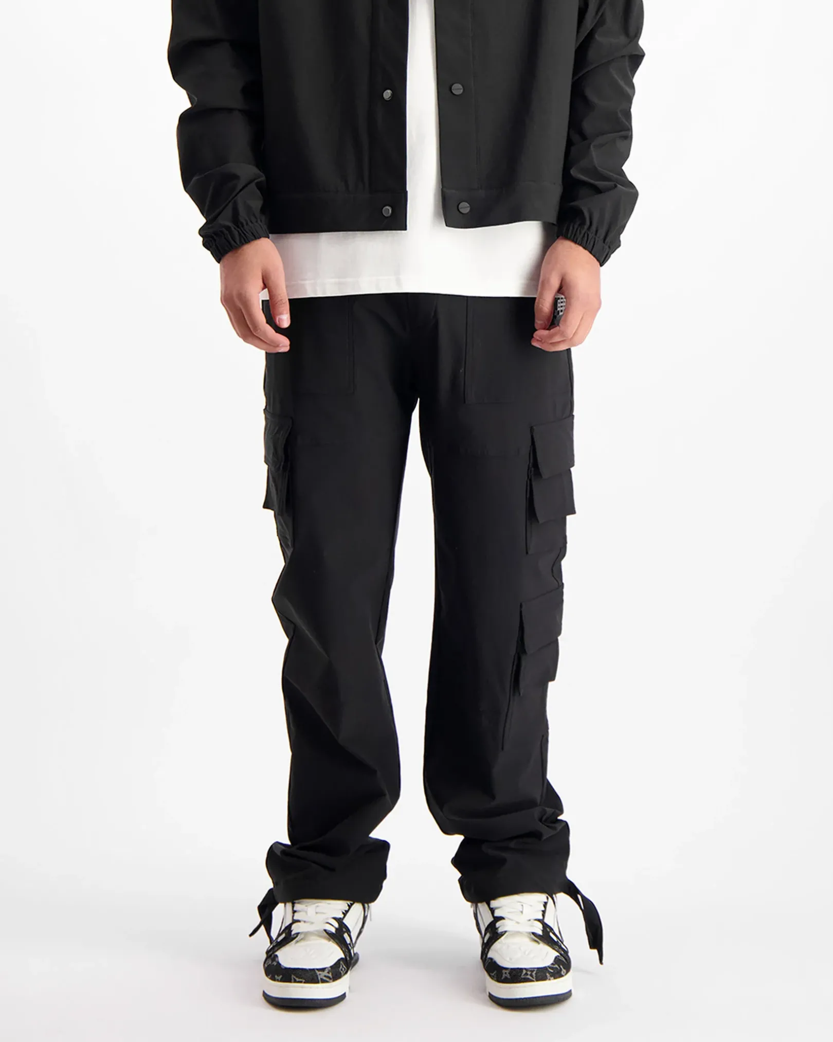 MONOGRAM TECH CARGO broek | Zwart